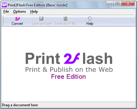 Print2Flash Application Windows Print2Flash Application Windows