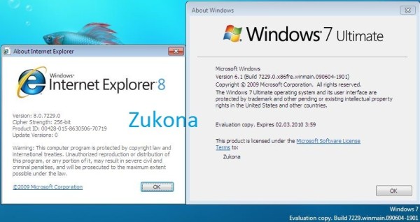 Windows 7 Build 7229 Desktop Windows 7 Build 7229 Desktop