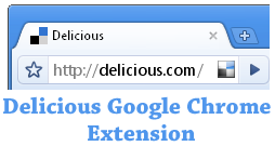 Delicious Extension for Google Chrome Logo Delicious Extension for Google Chrome Logo