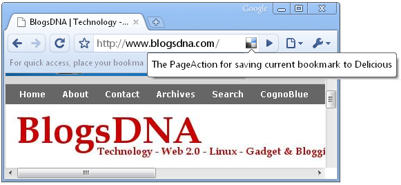 Delicious Extension for Google Chrome Delicious Extension for Google Chrome