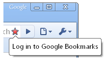 Google Chrome with Google Bookmarks Google Chrome with Google Bookmarks