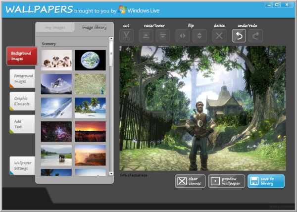 MSN Wallpaper Manager MSN Wallpaper Manager