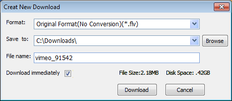 Add Video to Vimeo Video Downloader Add Video to Vimeo Video Downloader