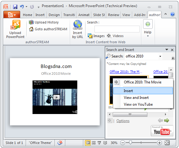 authorSTREAM Desktop in Action authorSTREAM Desktop in Action