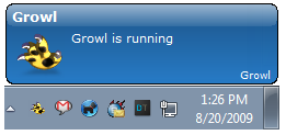 Growl Notification for Windows