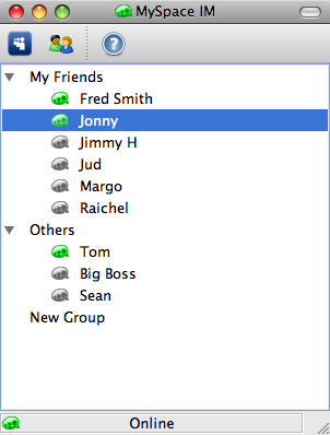 Myspace for Mac Chat Client Myspace for Mac Chat Client