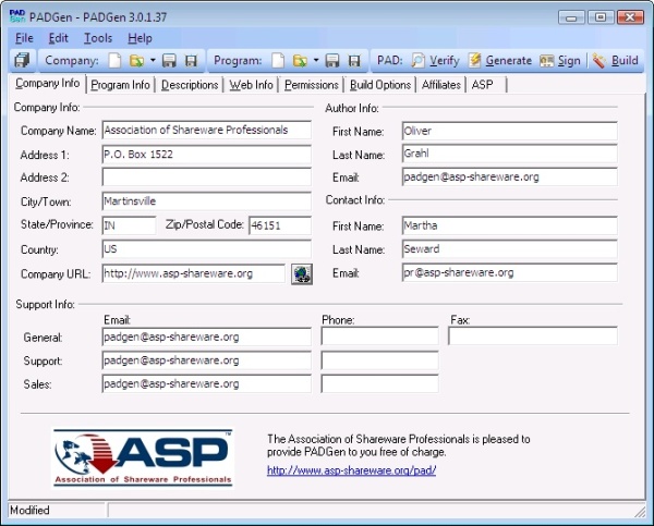 PADGen Create PAD Files PADGen Create PAD Files