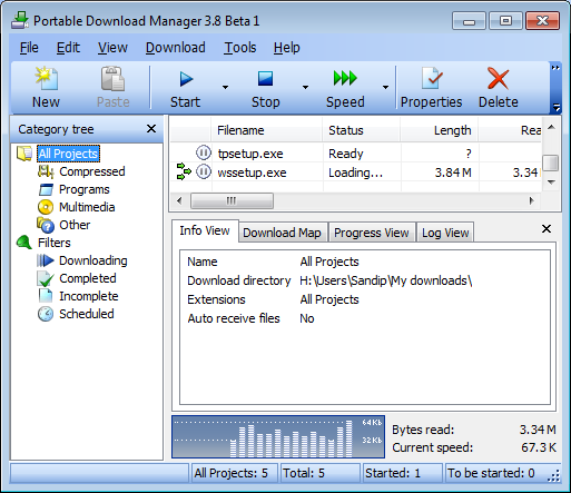 Portable Download Manager for USB Flash Drives Portable Download Manager for USB Flash Drives