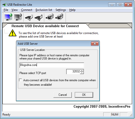 USB Redirector Lite USB Redirector Lite