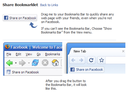 Share Bookmarklet for Firefox & Chrome Share Bookmarklet for Firefox & Chrome
