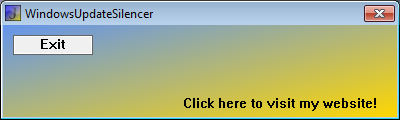 WindowsUpdateSilencer WindowsUpdateSilencer