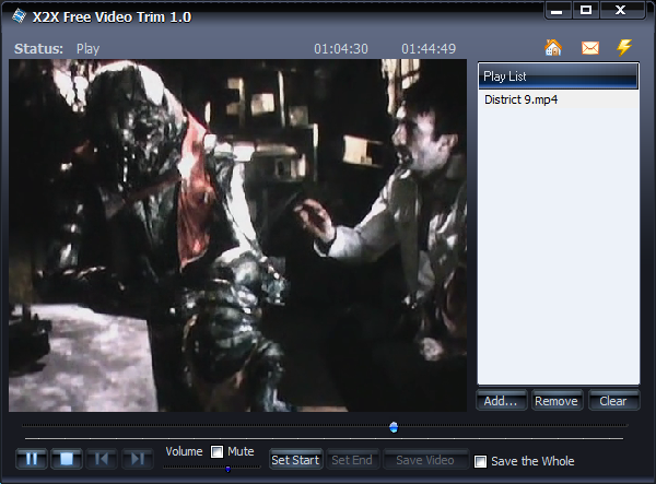 X2X Free Video Trim