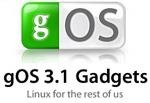 gOS 3.1 Gadgets Logo gOS 3.1 Gadgets Logo