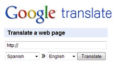 Google Translation Google Translation
