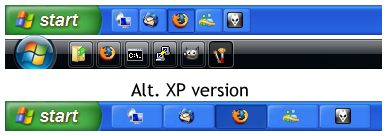 Iconize Taskbar Buttons with Taskbaric
