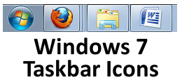 Windows 7 Taskbar Icons