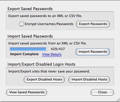 Password Exporter Password Exporter