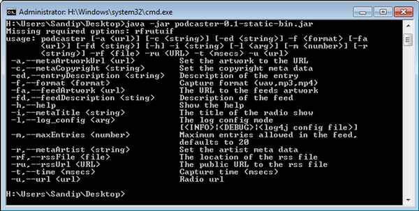 PodCaster 0.1 Beta