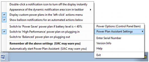 Power Plan Assistant
