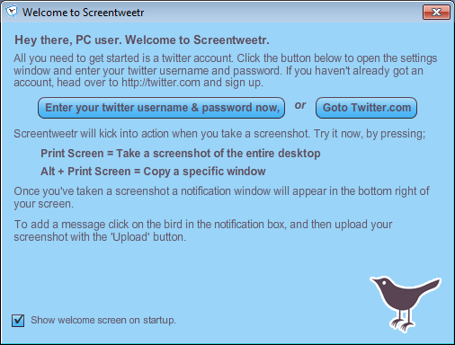 Screentweetr Main