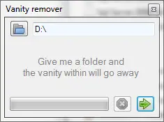 Vanity Folder Remover
