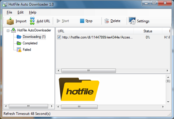 Hotfile Auto Downloader v1.0 : Téléchargez automatiquement sur Hotfile !