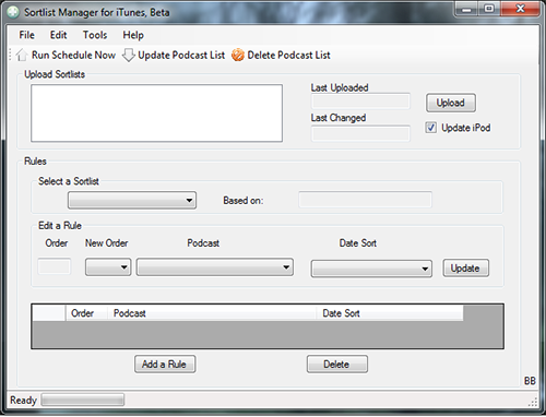 Sortlist Manager