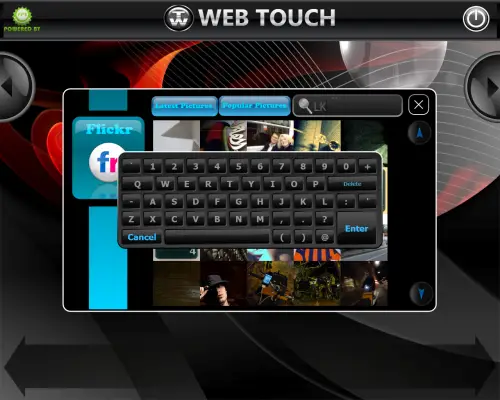 Web Touch Keyboard
