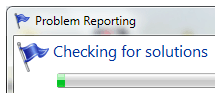 Windows 7 Error Reporting