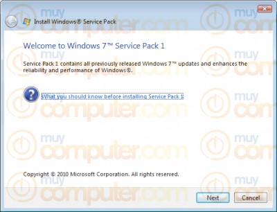 Windows 7 Service Pack 1