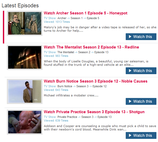 Episodes