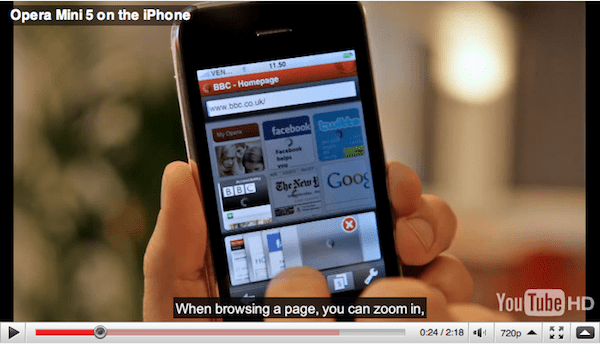 Opera Mini 5 for iPhone Approved by Apple for App Store