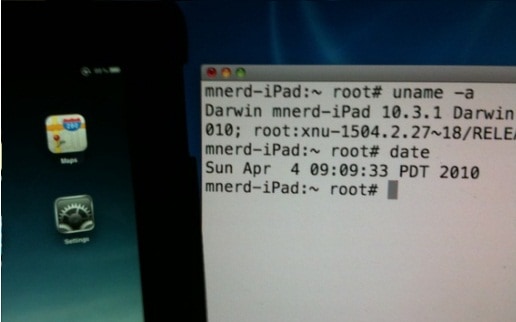 Spirit Userland Jailbreak Ported to iPad