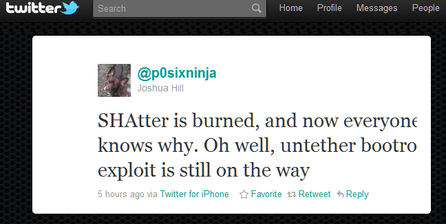 burned