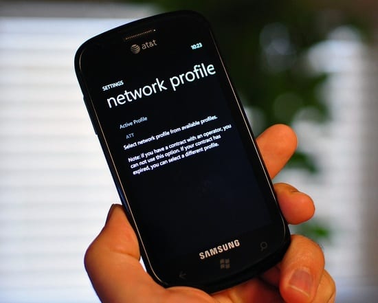 Windows Phone Network Profile Update