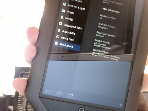 Nook Color with Android 3.0 HoneyComb