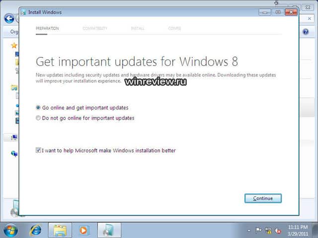 windows 8 beta release. Windows 8 installation