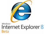 IE 8 Beta Logo