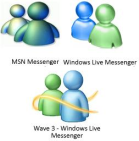 MSN and Windows Live Messenger Logo