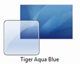 Tiger Aqua Blue