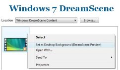 Uninstall Windows 7 DreamScene