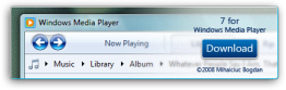 Windows 7 Skin for Windows Media Player 11