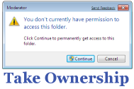 Windows 7 Take Ownership