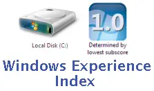 Windows Experience Index Windows 7
