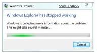 Windows Explorer Stopped Working