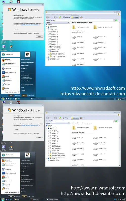 Seven Remix XP 1.0 to Transform Windows XP to Windows 7