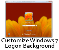 Windows 7 Logon Customized