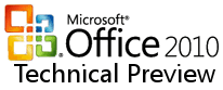 Office 2010 Technical Preview 1 Logo (Office 14)