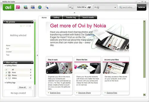 Nokia Ovi Suite 2.0 Beta