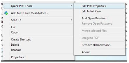 Quick PDF Tools in Action